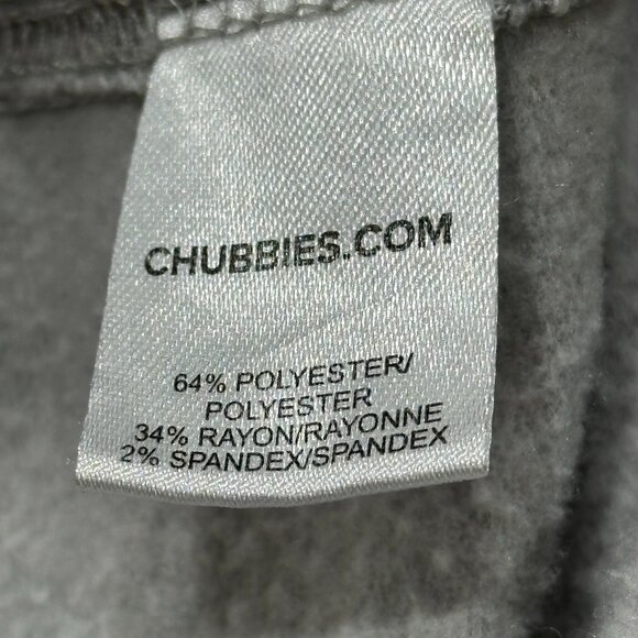 Chubbies The Unbeleafable Long Sleeve Soft Terry Creneck TShirt #20297643 Medium - Picture 7 of 8